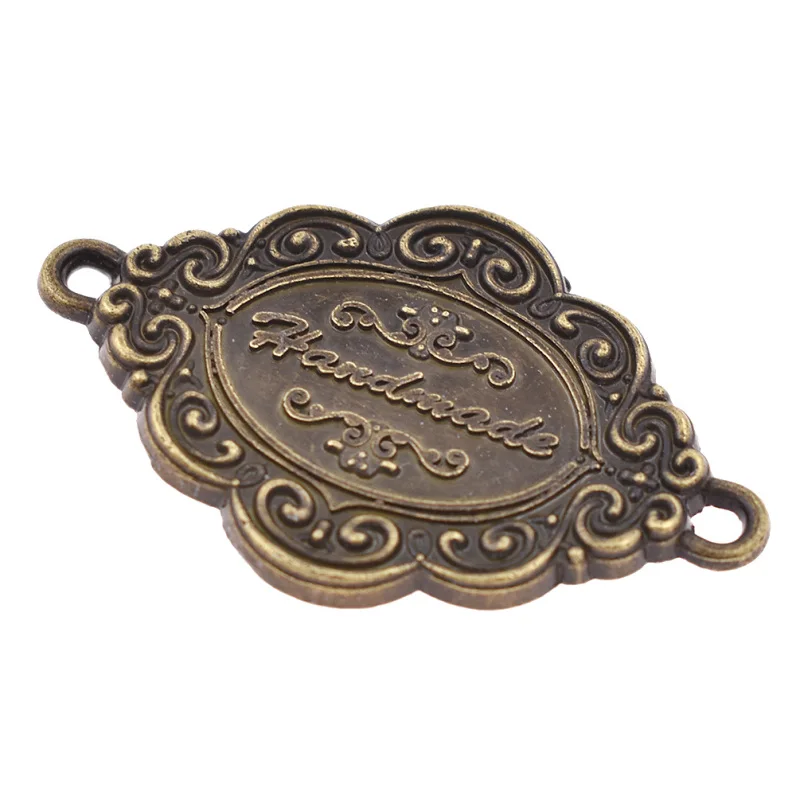 Этикетки женские металлические ручной работы 50 шт. бирки для аксессуаров | Дом и