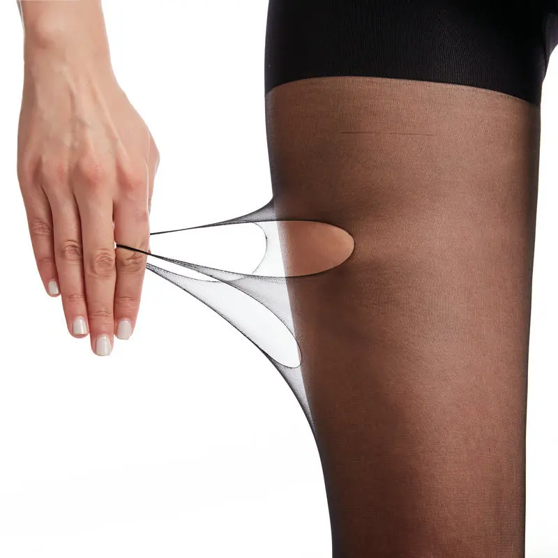 Женские нейлоновые чулки прозрачные колготки безопасные штаны размера плюс