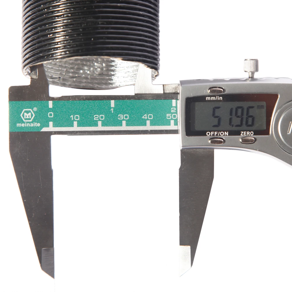 Воздухозаборная труба 52 мм выпускная из алюминиевой фольги гофрированная для