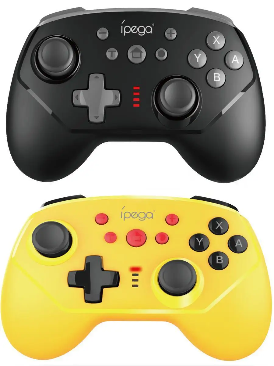 

The new IPEGA PG-9162Y mini Bluetooth game controller wireless wired connection supports TURBO six-axis gyroscope for N-Switch