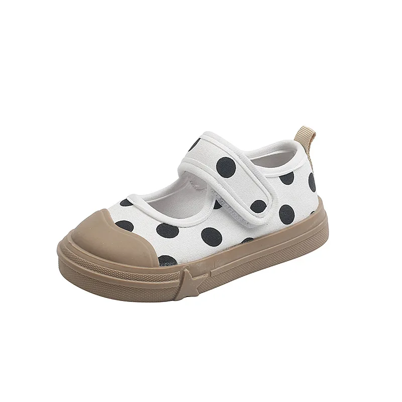 

Туфли холщовые для девочек и мальчиков, милые дышащие, мягкая подошва, плоская подошва, для школы, 21-30, осень 2021