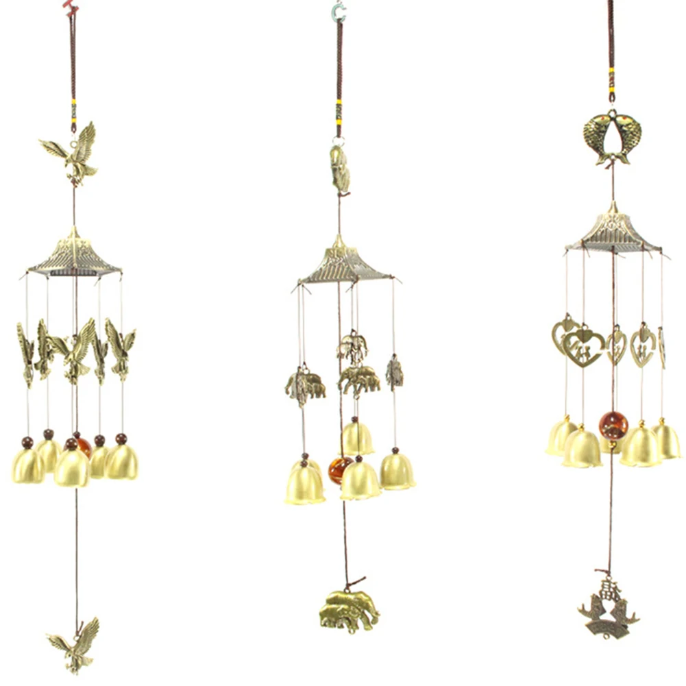 Металлические колокольчики садовые дворы наружный домашний декор висячие
