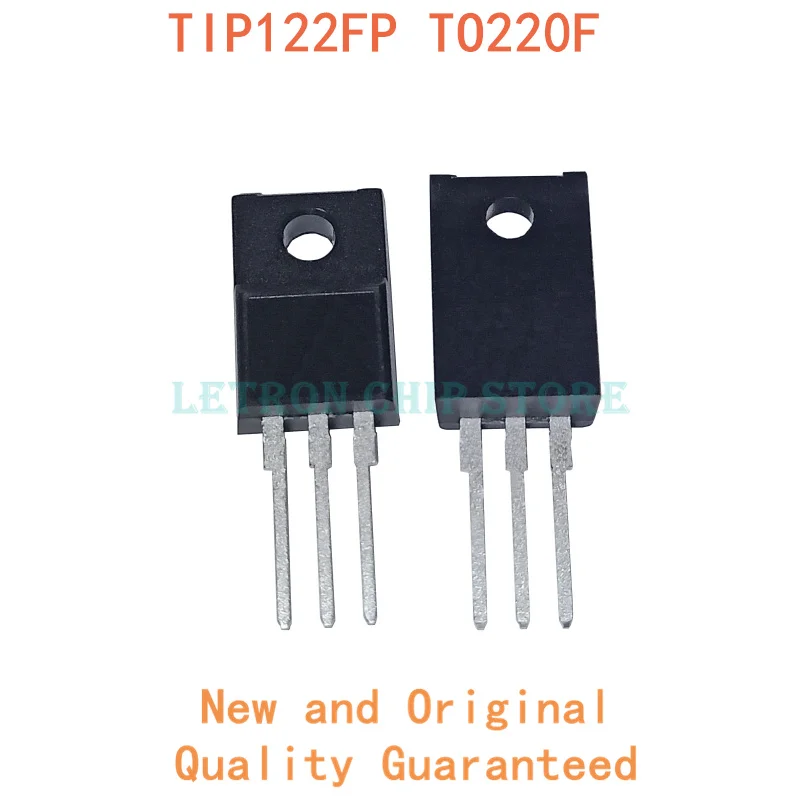 

10 шт. TIP122FP TO-220F TIP122 TO220F оригинальный и новый транзистор Дарлингтона
