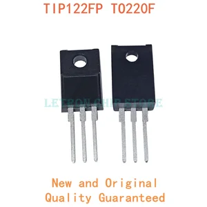 10PCS TIP122FP TO-220F TIP122 TO220F original and new Darlington Transistor