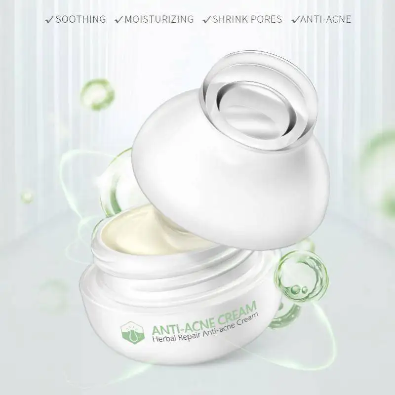 

FENYI Herbal Acne Scar Removal Serum Creams Acne Treatment Face Cream Oil Control Shrink Pores Anti Acne Redness Skin Care 8g