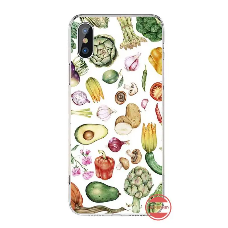 

Food Vegan Vegetables Veggies Phone Case For iphone 12 5 5s 5c se 6 6s 7 8 plus x xs xr 11 pro max mini