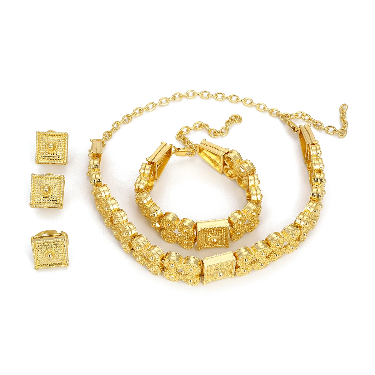 Эфиопские Модные чокеры ожерелье браслет серьги кольцо для женщин Эритрея Habesha