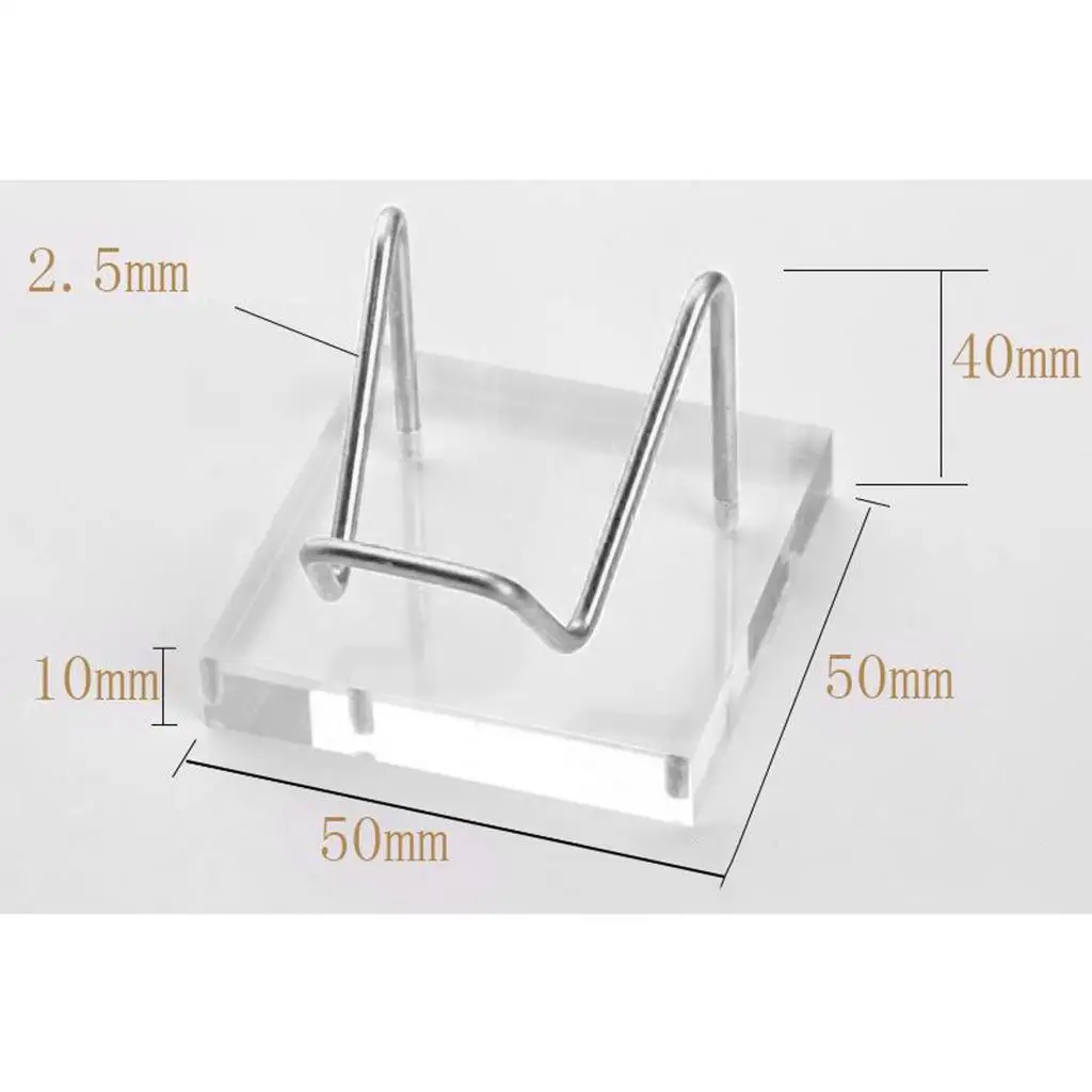 

1 PC Acrylic Display Stand Geode Fossils Minerals Relics Rocks Balls Holder Display Small Fossil Case Crystals Holders Gemstones