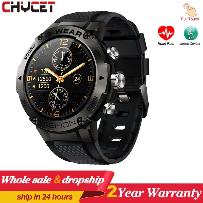 

CHYCET NEW Smart Watch Women Smart Watches Men Heart Rate Monitor Real-time Weather Activity Tracker Sports for Android IOS