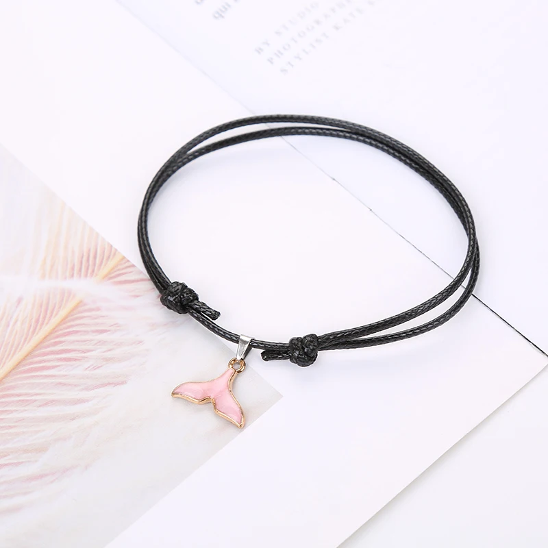 Браслеты анклеты женские с хвостом модные пляжные ювелирные украшения на ногу