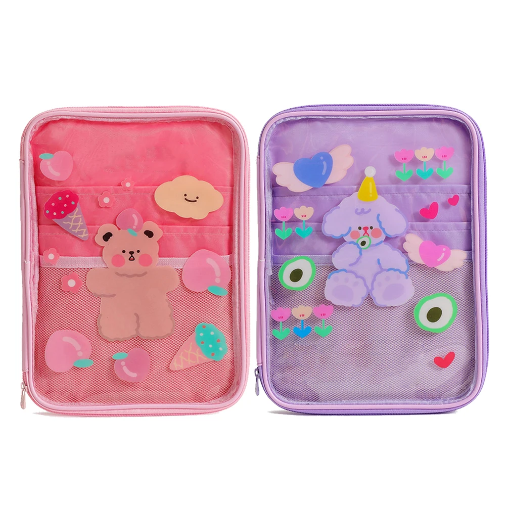 11 дюймов милый мультяшный Медвежонок чехол для планшета многофункциональная