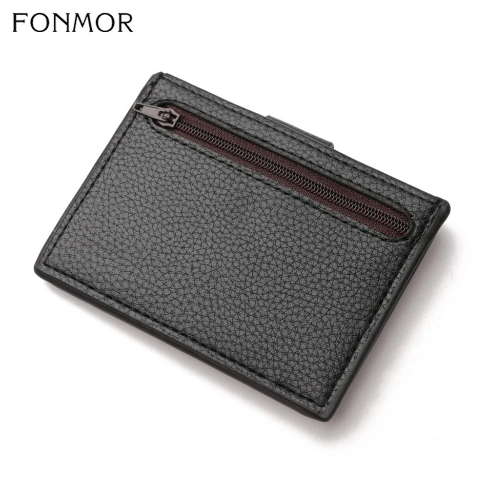 Новинка мужской тонкий кошелек Fonmor кошельки сумка для монет держатель карт