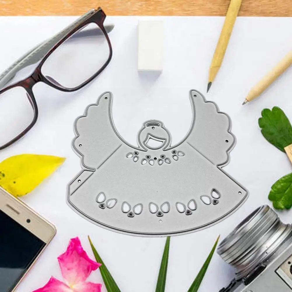 

Angel Metal Cutting Dies Stencil Scrapbooking Diy Album Paper Embossing Decor Craft Card Stamp W6z3