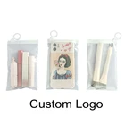 30-дневная сумка на молнии для хранения косметикиювелирных носков, односторонняя прозрачная односторонняя матовая сумка для хранения