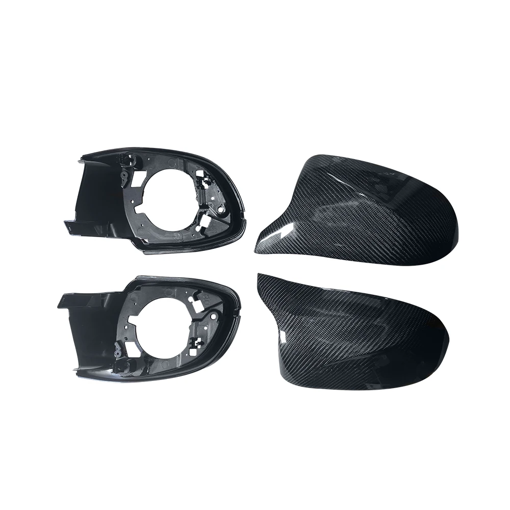 

4 шт., зеркальные накладки из углеродного волокна для BMW X3 G01 X4 G02 X5 G05 2018up