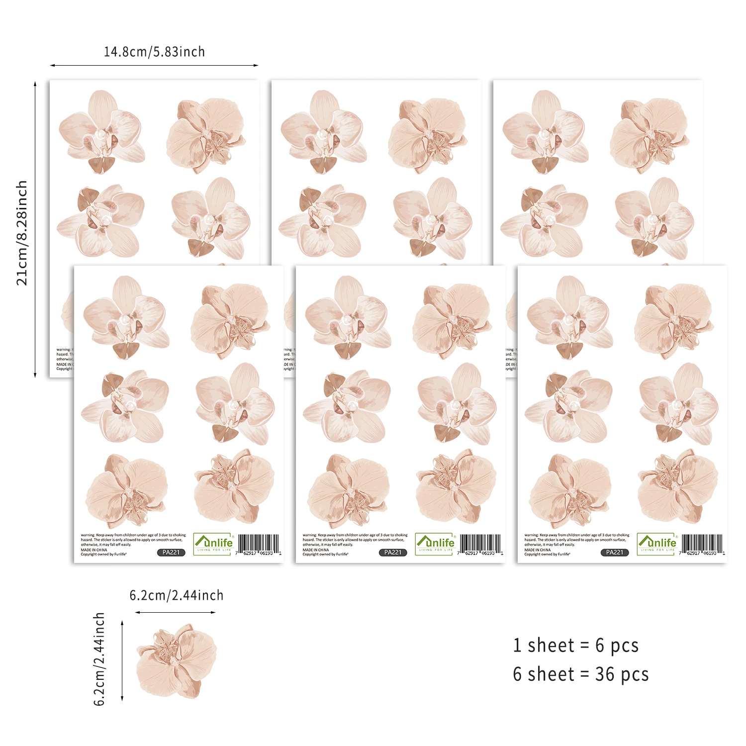Настенные стикеры в стиле бохо с цветами для детской комнаты девочек и мальчиков