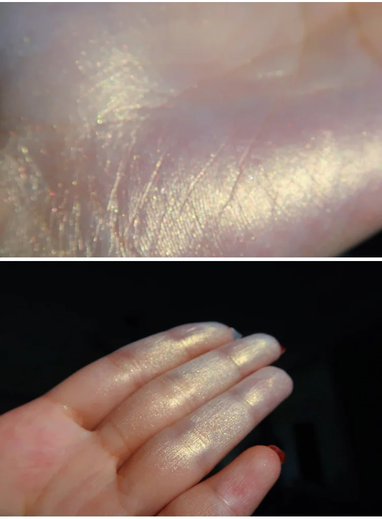 Duochrome Хрустальный хайлайтер пудра палитра бронзер многофункциональный