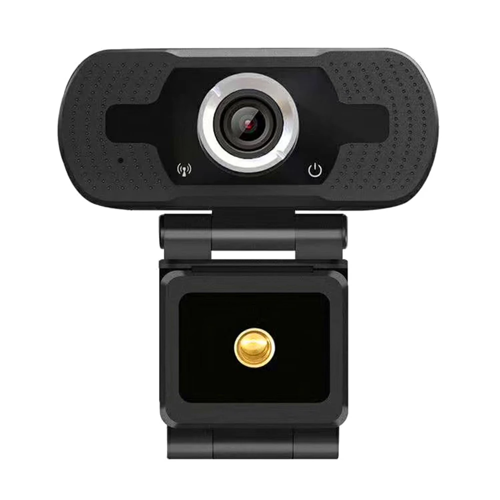 

Video Conference Live Streaming Web Camera with Microphone 1080P HD USB Webcam Widescreen Video Work Home Accessories