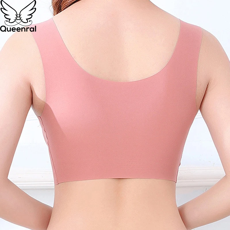 Бюстгальтер Queenral женский бесшовный нижнее белье с чашками пуш ап регулируемый