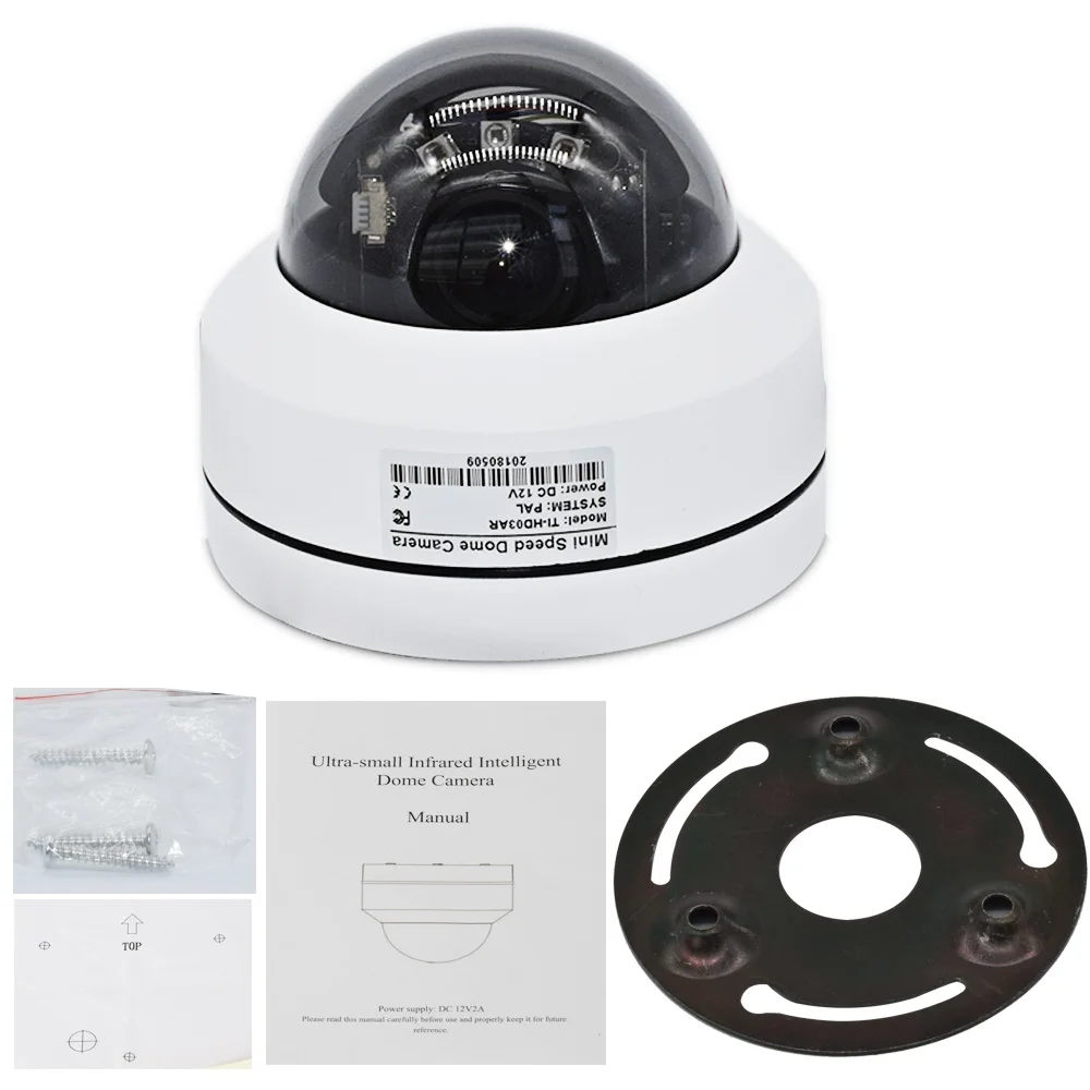 

5X Zoom 2MP 2.5inch AHD PTZ Camera MINI PTZ Dome Camera Outdoor Vanda-proof CCTV Camera for Video Security camera System