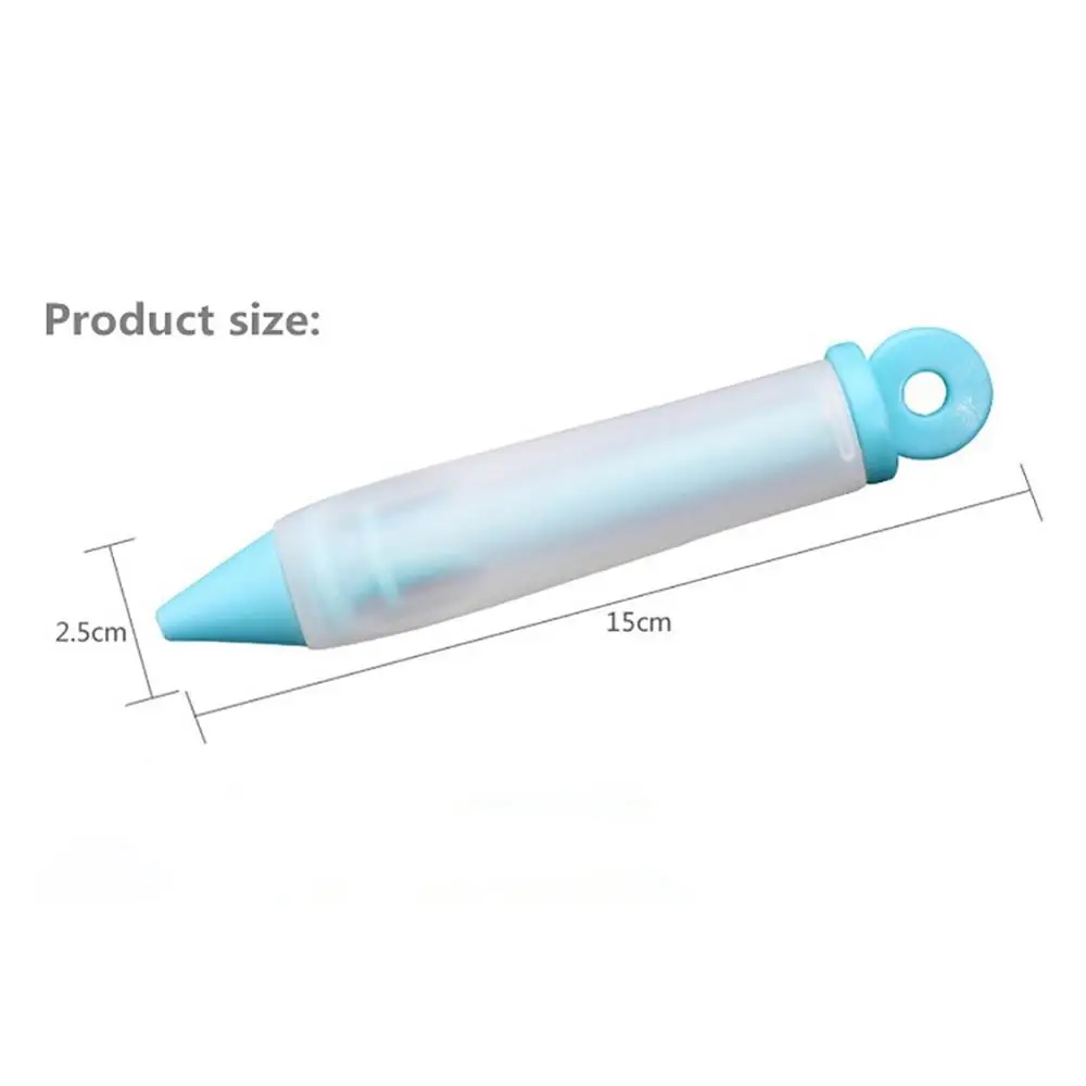 Пищевая силиконовая ручка для письма украшения торта шоколада пистолет крема