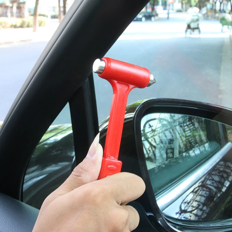 

Car Accessories Car Safety Escape Glass Window Breaker Emergency Hammer Seat Belt Cutter Tool Mini Hammer Car Tools