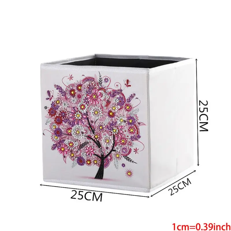 

DIY Diamond Painting Storage Box Desktop Foldable Container Jewelry Box E56C