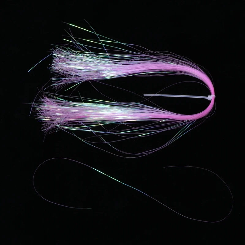 1 сумка для завязывания мушек рыболовная приманка 4 цвета светящаяся гирлянда 30