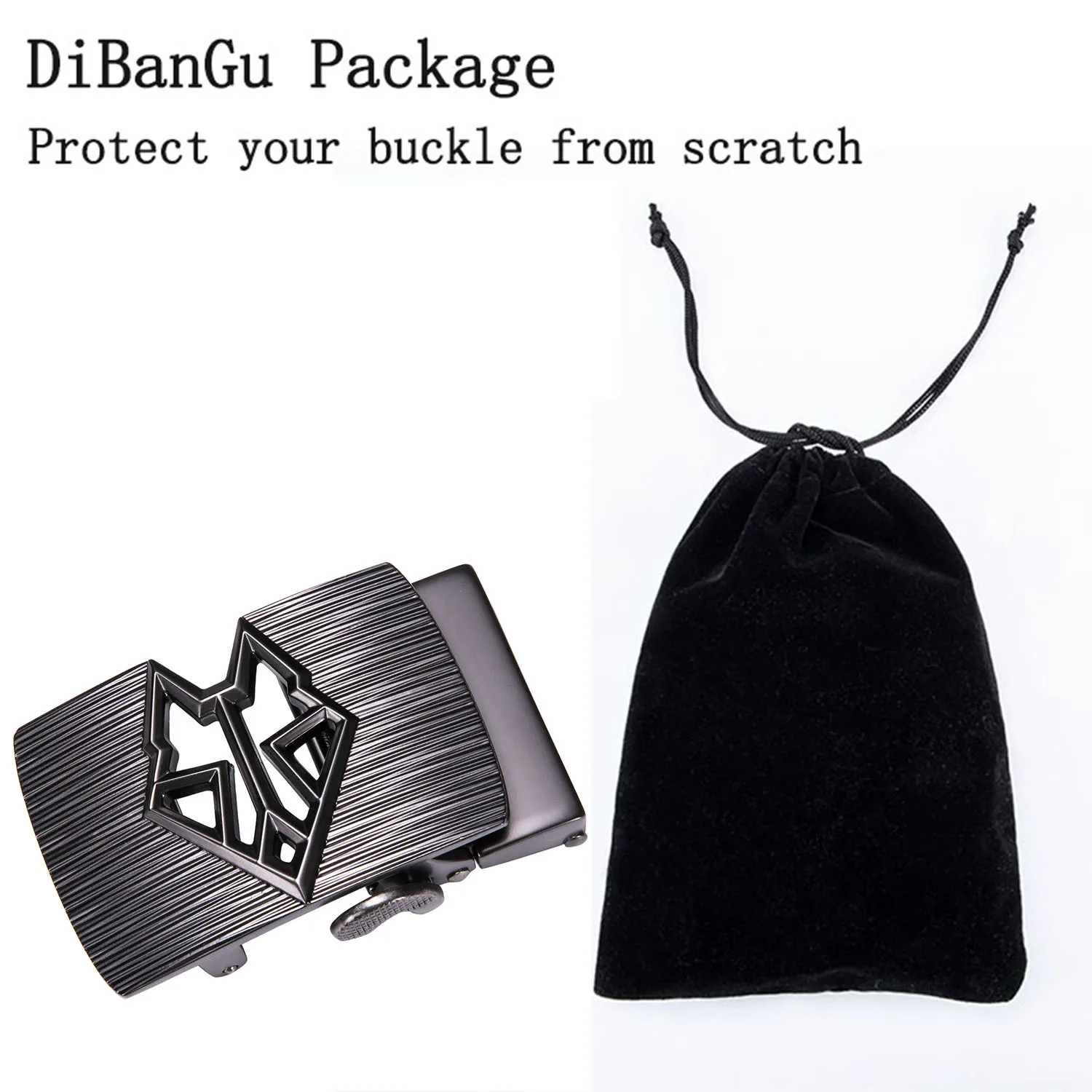 

Fashion Men's Business Alloy Automatic Buckle Belt Buckles For 3.5cm Ratchet Leather Belt Head Men Apparel Accessories DiBanGu