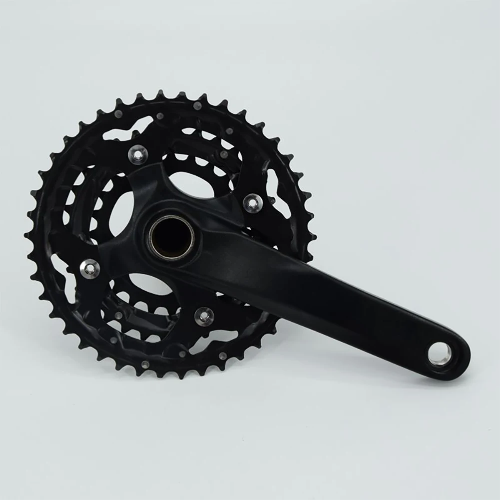 Lightweight 24T 32T 42T Repair Aluminium Alloy 30 Speed Durable Cycling Bottom Bracket Hollowed Mountain Bike Bicycle Crankset | Спорт и