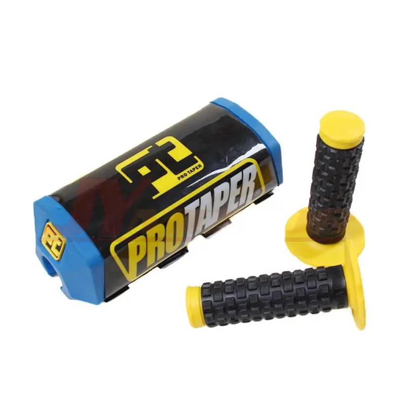 

Pro Taper Mx Motocross Dirt Bike Pit Bike Handlebar Bar Pad Fat Grips Chest Protector Cross Bar fit 1-1/8 Handle Bar