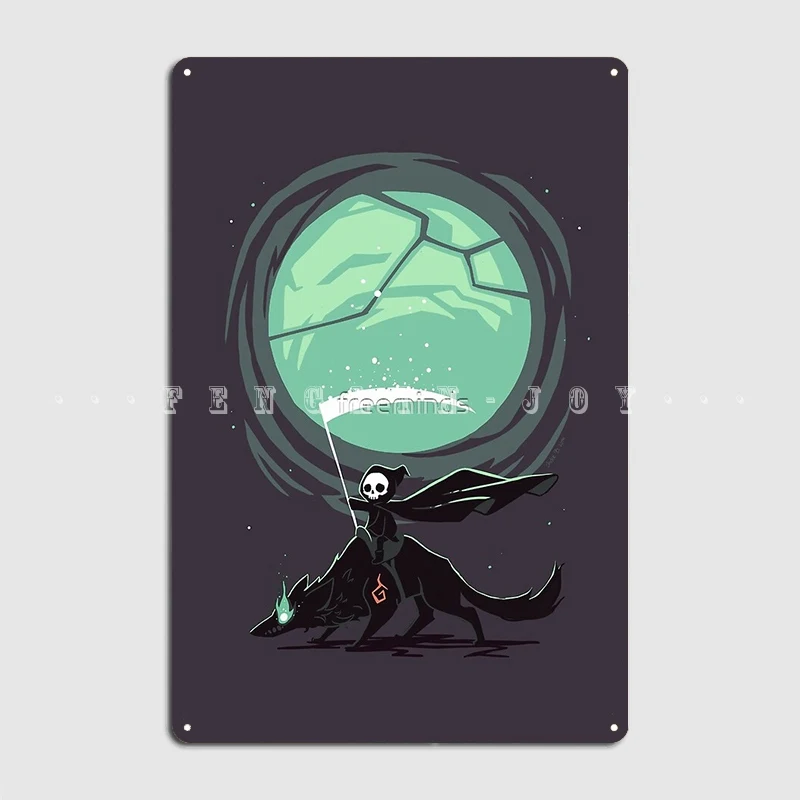 

Маленький постер жнец, металлический плакат, фотообои, забавная фотография, фотография