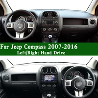 for jeep compass 2007 2016 mk49 dashmat dashboard cover instrument panel protective pad dash anti dirt proof ornaments