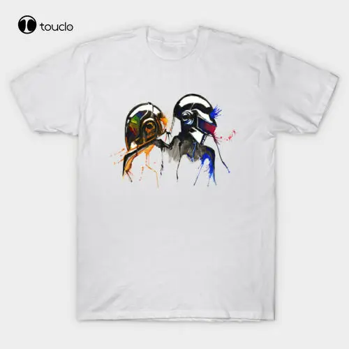 

Legend Of The Phoenix-Daft Punk White T-Shirt Electronic Music Duo For Fans Unisex