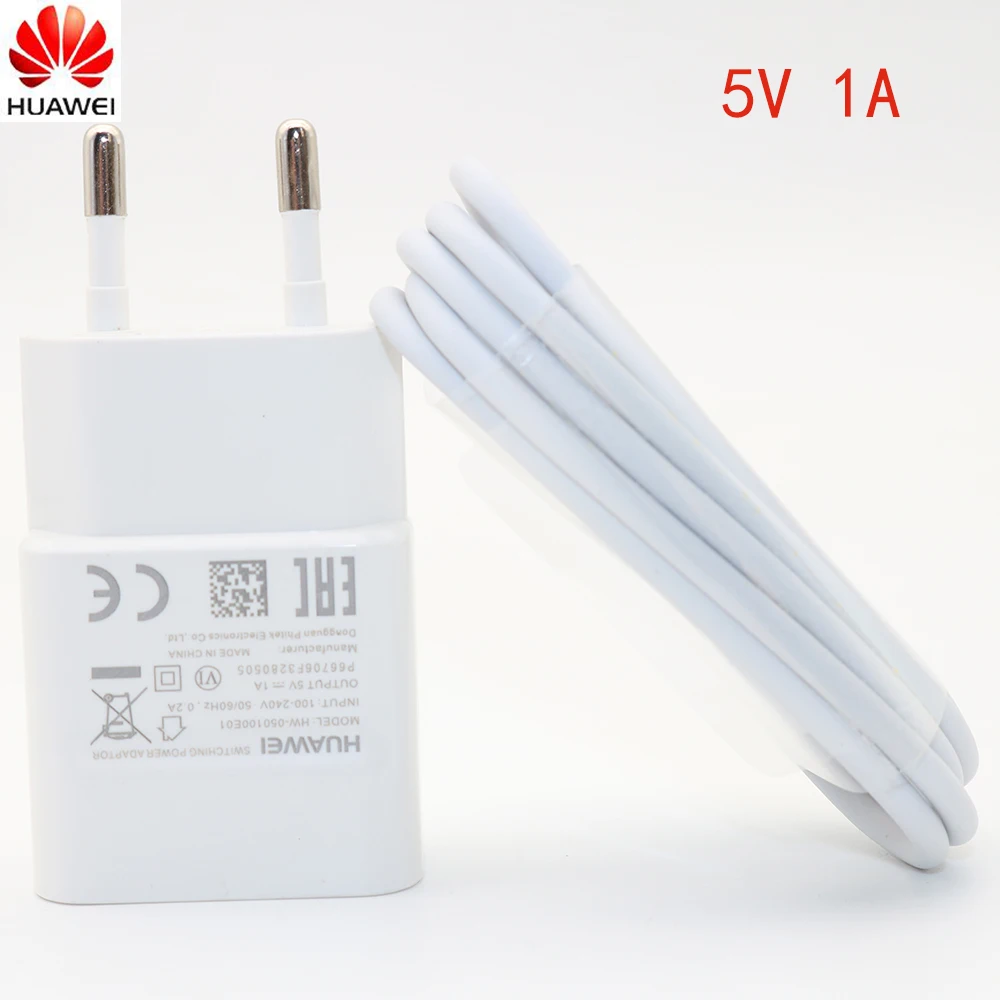 Оригинальный зарядный адаптер Huawei 5V1A usb кабель 2A Type c для honor 7x 3x 4a 4c 4x g7 p7 p6 5c 6a 5x6 6c 6x