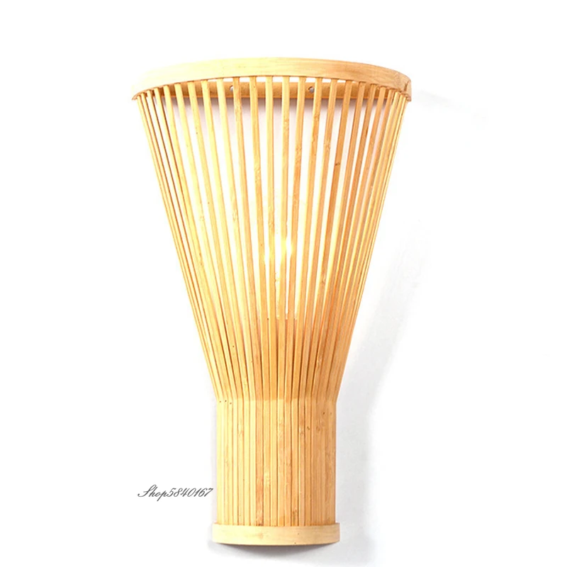 Новый современный бамбуковый настенный светильник креативное бамбуковое бра