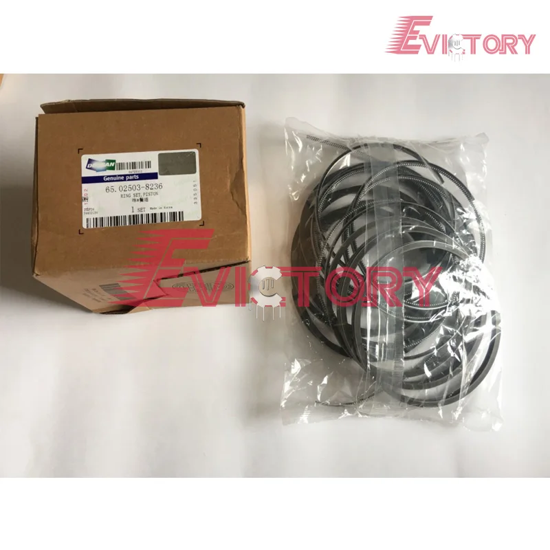 

D1146 D1146T piston ring engine parts fit on doosan daewoo excavator