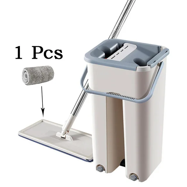 1 Mop cloth Set C5 Magic быстро чистящие швабры 360 градусов вращающийся спрей Волшебные автоматические отжимные швабры Избегайте Ручная стирка сжатый коплект ведро и Швабра - Цвет: 1 Mop cloth Set