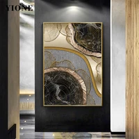 abstract golden trunk texture canvas painting modern luxury art wall picture for living room bedroom decor posters and prints