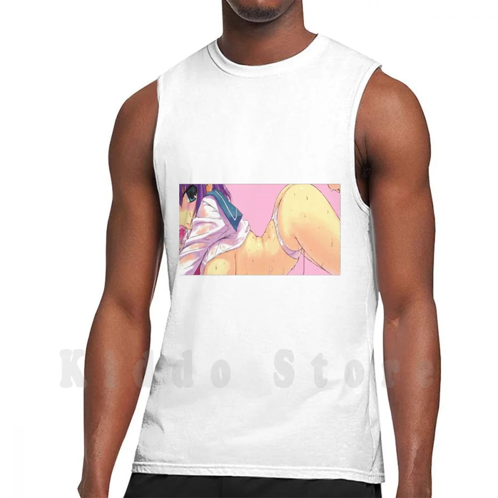 

Майка-жилет для принцессы Hentai, 100% хлопок, кавайная Аниме Манга