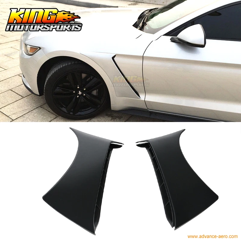 Подходит для Ford Mustang GT350 15-18 стиль передних боковых крыльев дверных ковшей