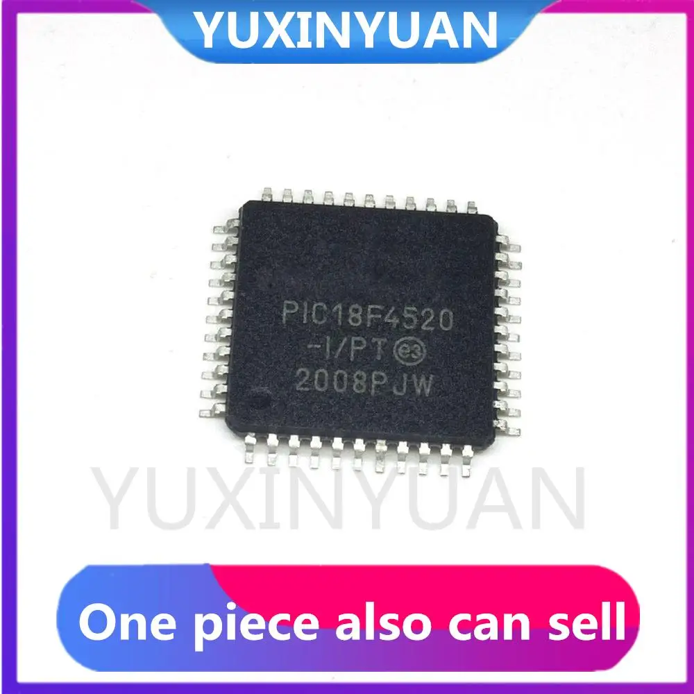 Новый чип YUXINYUAN 1 шт. оригинальный производитель PIC18F458-I/PT PIC18F458 TQFP44 может быть