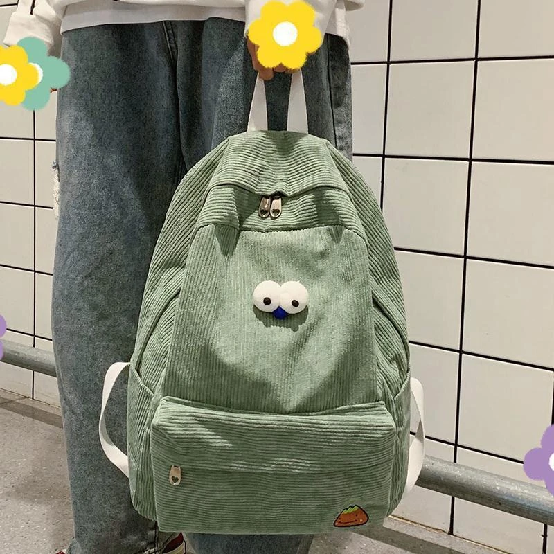 Школьный рюкзак Вельветовая сумка | Багаж и сумки