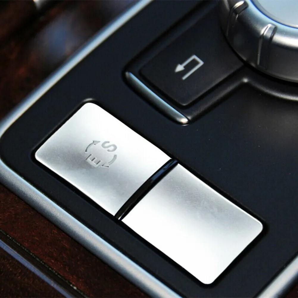 

6 шт. кнопки переключателя, блестящая отделка, наклейки, кнопки, блестки, отделка для Mercedes ML GL W166 X166 2012-2015