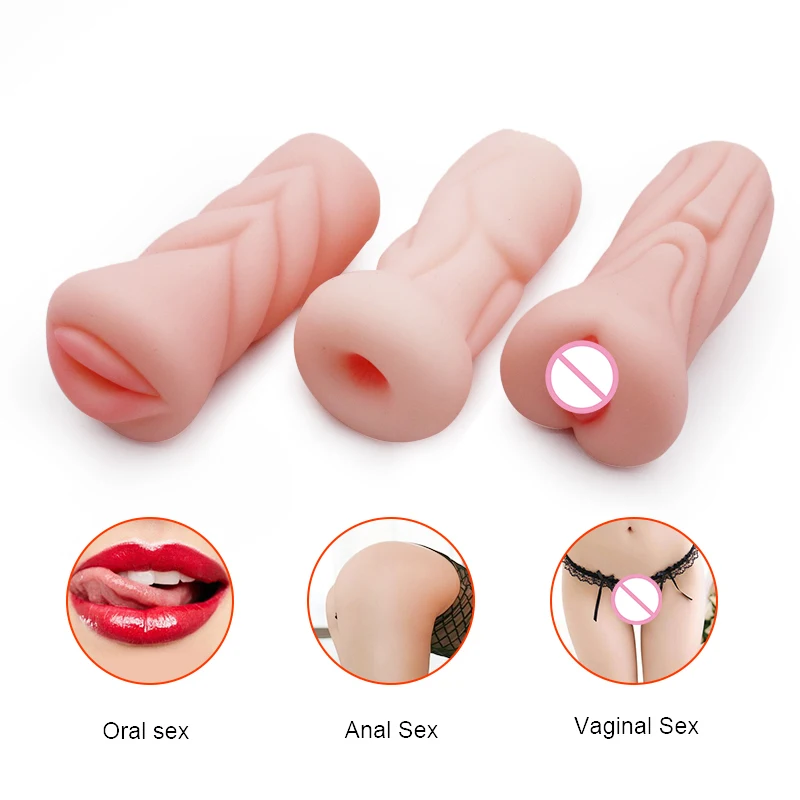 Реалистичная Глубокая глотка Мужской мастурбатор силиконовые секс игрушки для