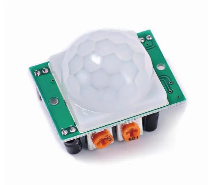 HC-SR501 1 шт./лот HC-SR501 Регулировка ИК пироэлектрический инфракрасный PIR датчик движения модуль детектора для arduino для raspberry pi наборы - Цвет: HC-SR501