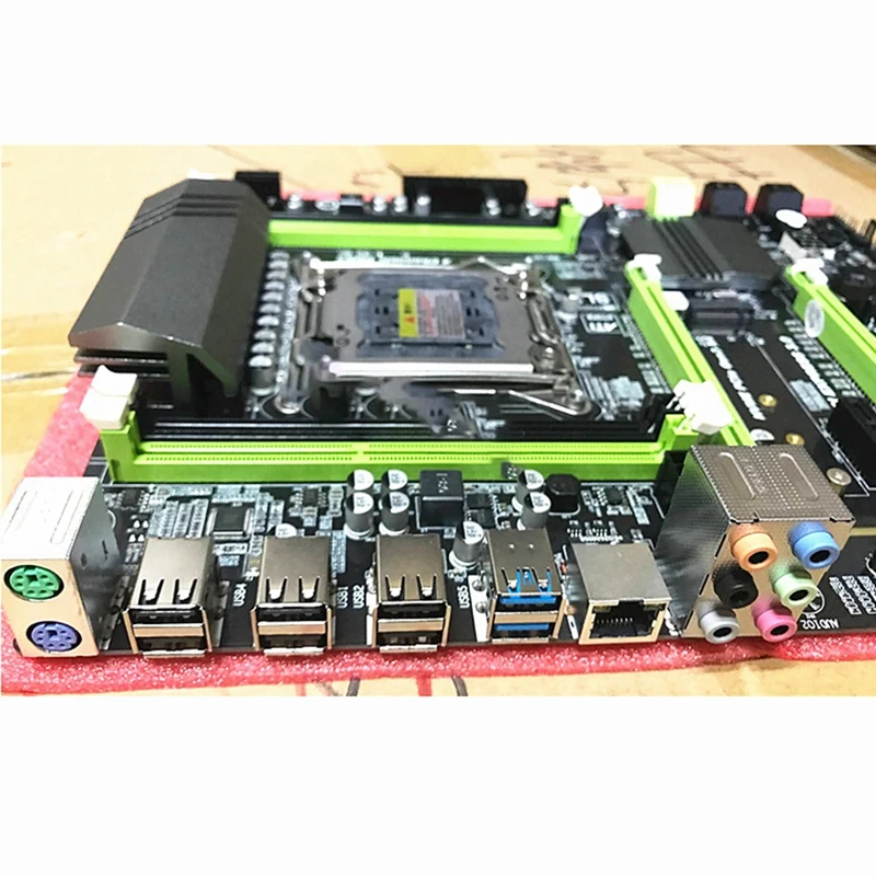 Материнская плата X79 Turbo LGA2011 ATX Combos E5 2620 ЦП 2 шт. x 8 ГБ 16 DDR3 ОЗУ 1600 МГц PC3 12800R PCI-E NVME M.2 SSD