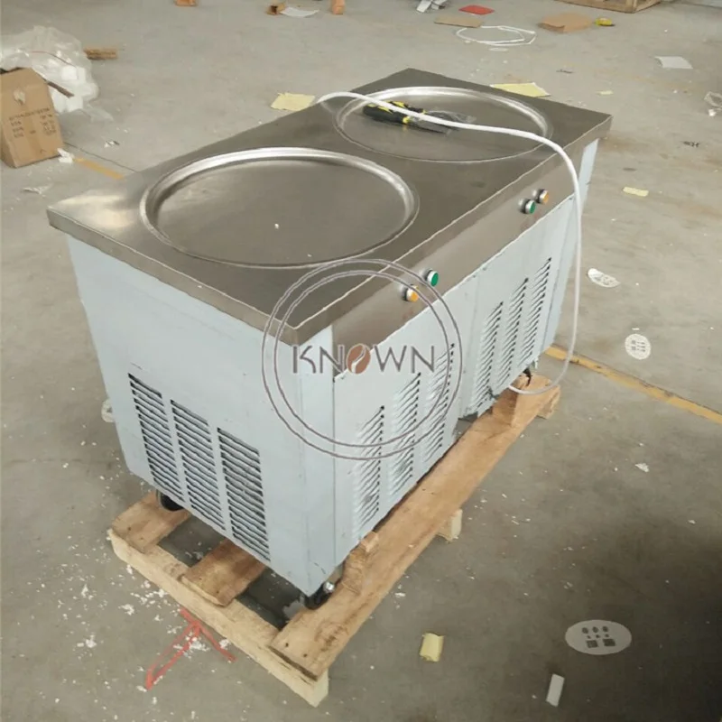 Коммерческая машина для приготовления жареного мороженого в тайском стиле