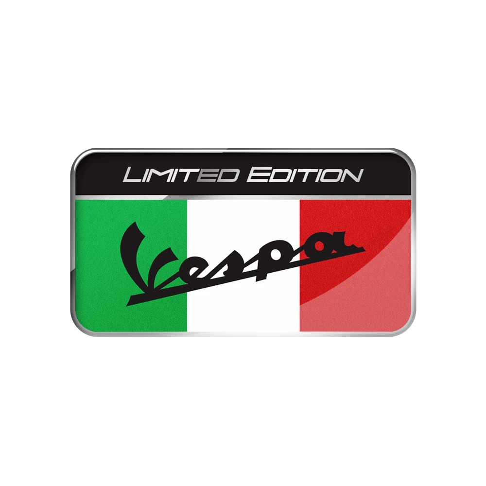 3D наклейка на мотоцикл чехол для VESPA GTS GTV LX LXV 125 250 300 с итальянским флагом