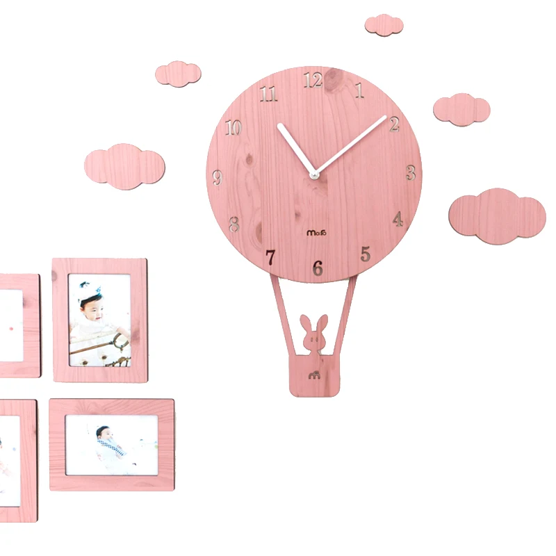 

Настенные часы маятник креативный современный дизайн детские настенные часы для детской комнаты Тихая уникальная палочка Декор часов клок
